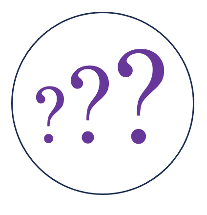 Three growing question marks